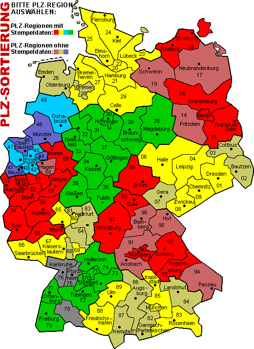 PLZ DEUTSCHLAND